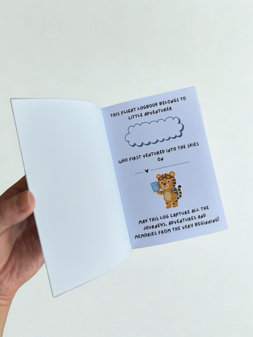 Trekker Tiger Flight Logbook